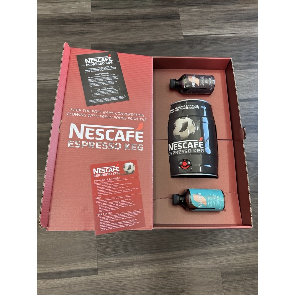 NESCAFÉ Nespresso Espresso Keg Brand New ( World Cup) - IN HAND